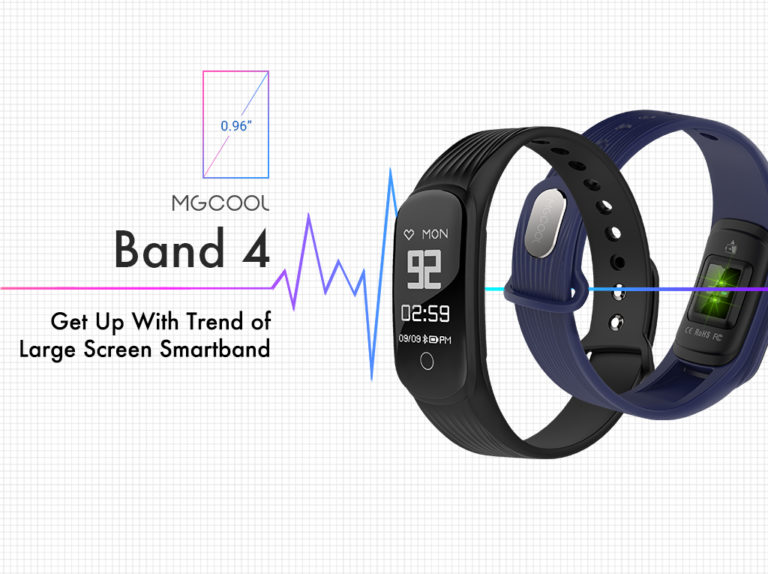Fitness Tracker MGCOOL Band 4: a stylish and cheap replacement Xiaomi Mi Band 2
