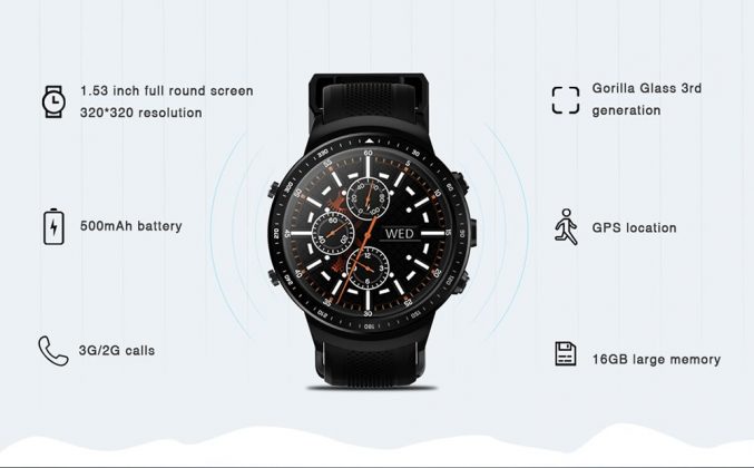 zeblaze thor pro 3g specs
