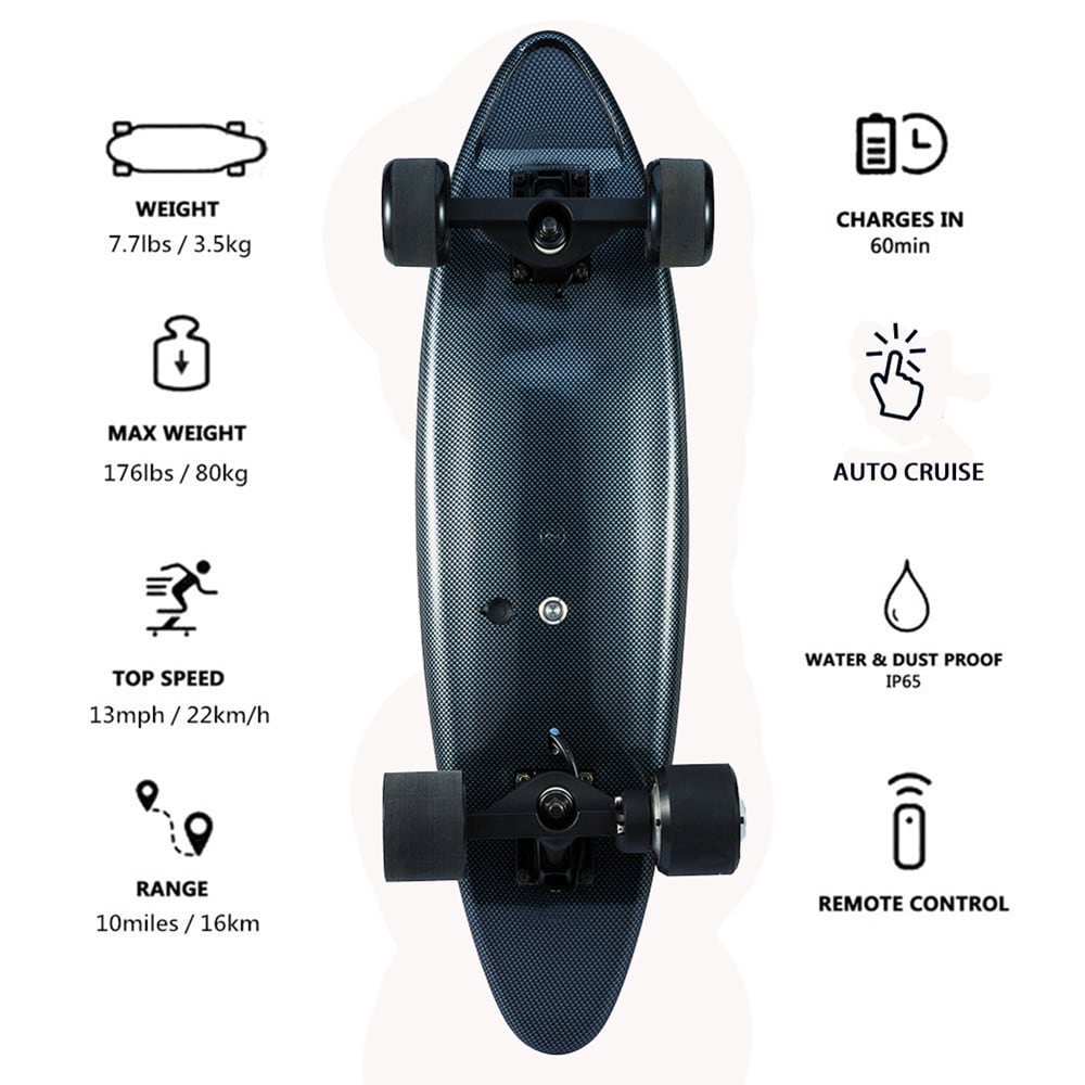 Maxfind 27 inch Electric Skateboard