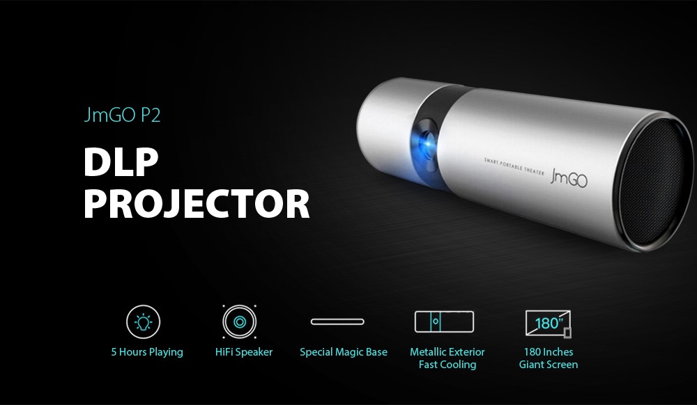 JMGO P2 Portable Projector
