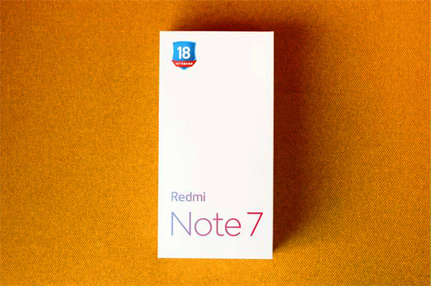 Redmi Note 7 box
