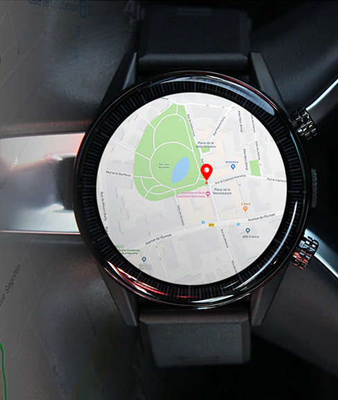 Faster and more precise position with accurate GPS +4G network assist