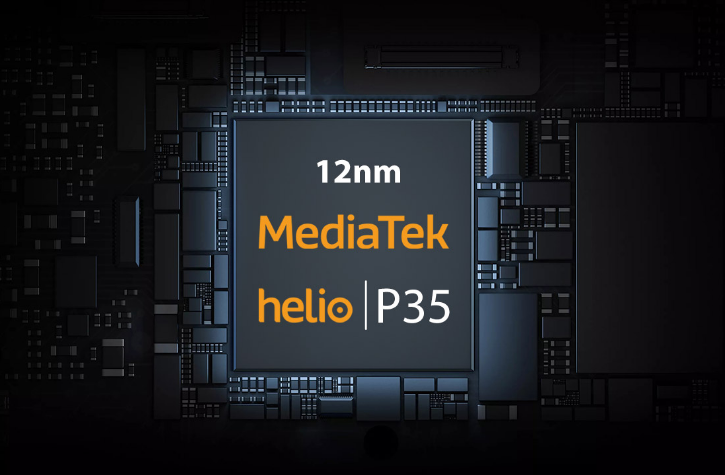 Helio P35 AI Processor 4GB RAM + 64GB ROM