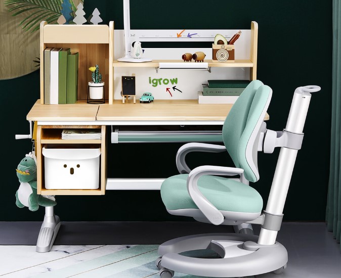 Xiaomi Igrow Natural Wood Study Table And Chair Priceboon Com