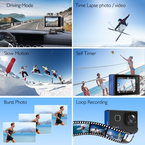 AKASO Brave 6 Plus Action Camera with Voice Control is coming