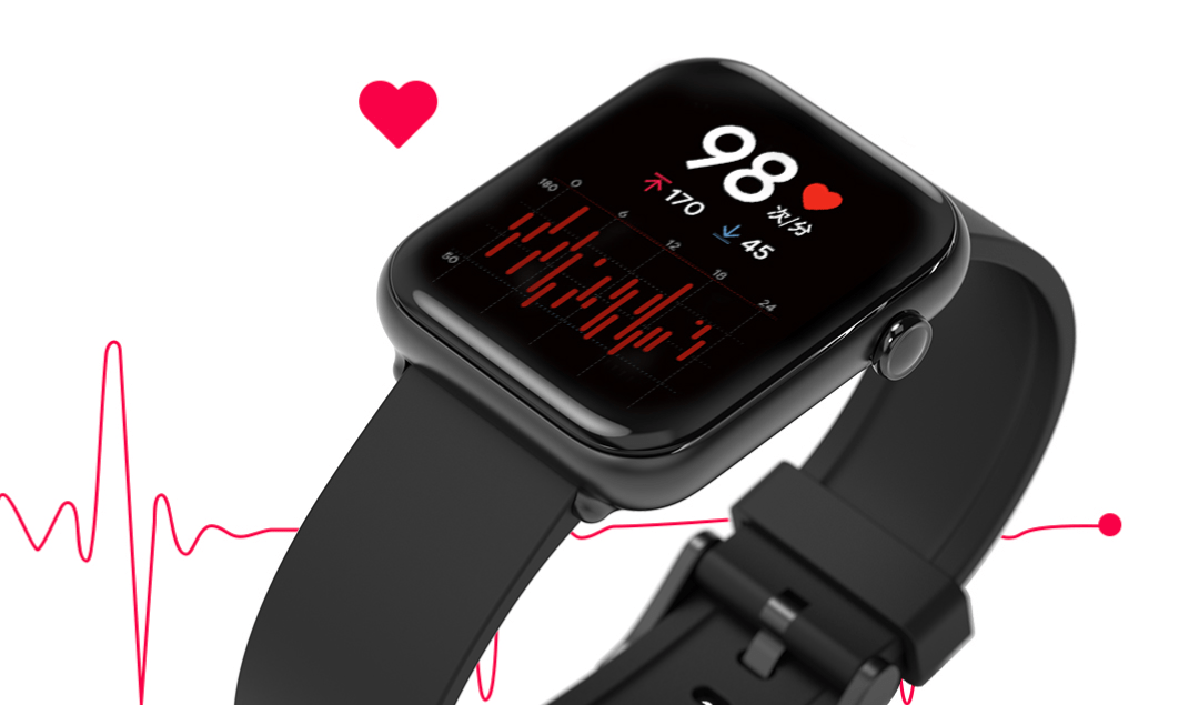 24-hour heart rate monitoring